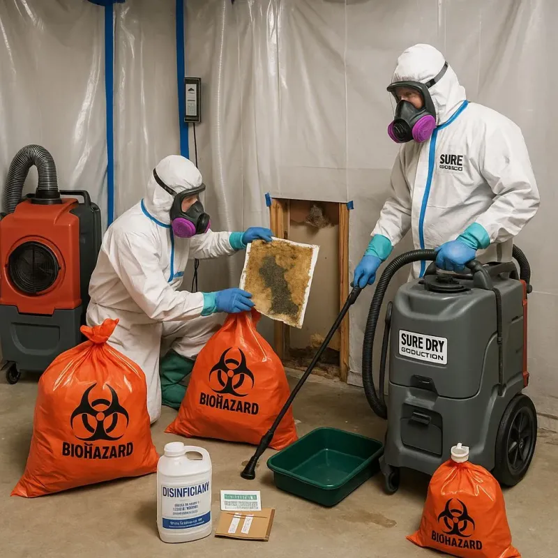 Contaminated Water Handling Protocols process in Friendswood, TX