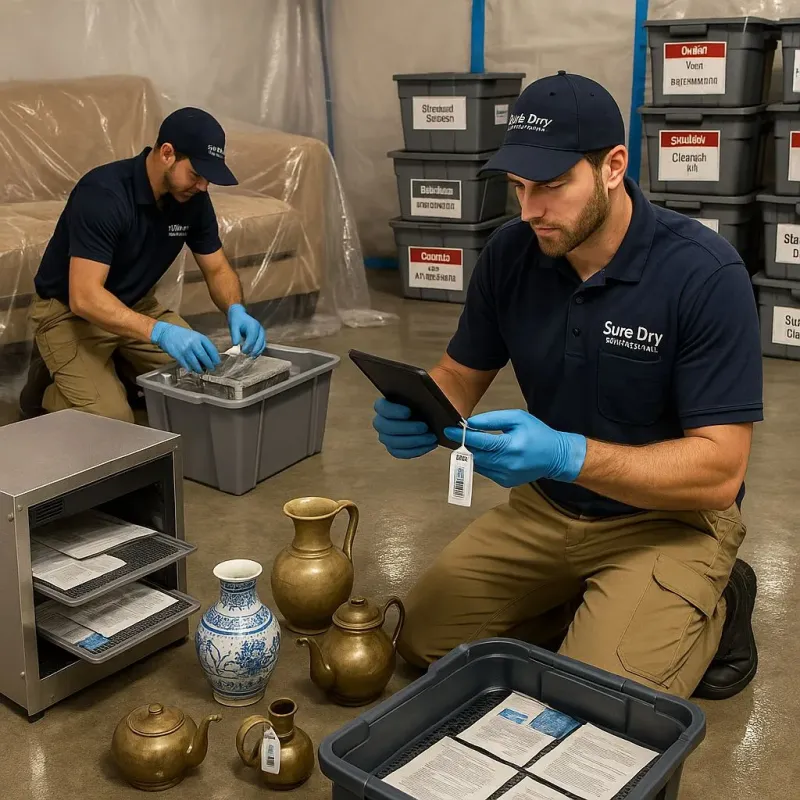 Content Protection and Restoration process in Friendswood, TX